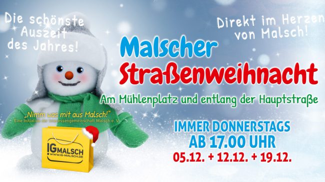 Malscher Straßenweihnacht 2024