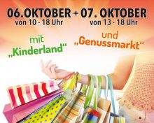 Verkaufsoffener Sonntag mit Herbstmarkt, Genussmarkt und Kinderland am 06./07.10.2018 in Malsch