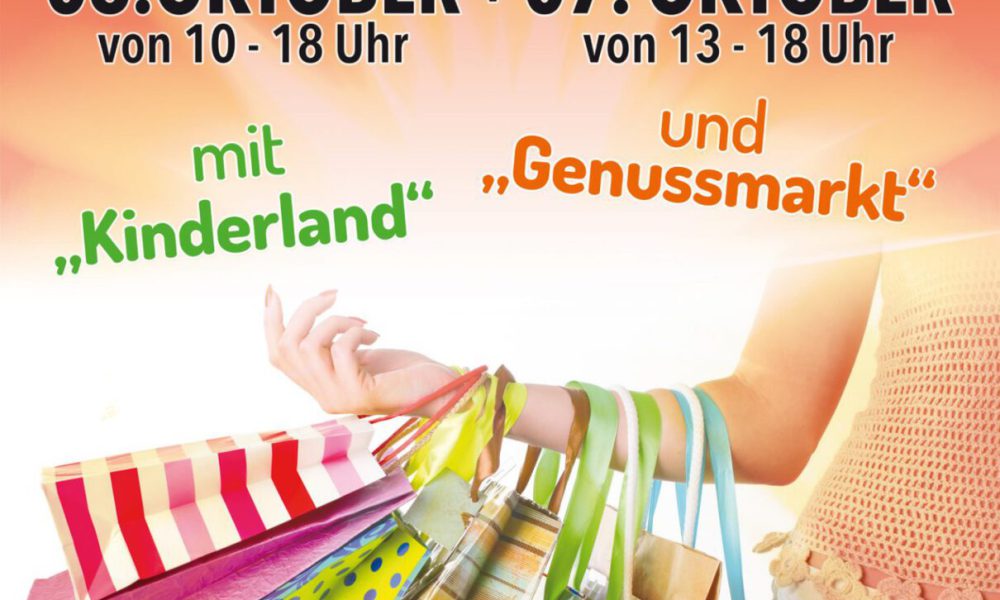 Verkaufsoffener Sonntag mit Herbstmarkt, Genussmarkt und Kinderland am 06./07.10.2018 in Malsch