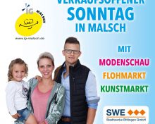 Verkaufsoffener Sonntag in Malsch wird zum Fashion-Day am 09. September 2018 von 13-18 Uhr