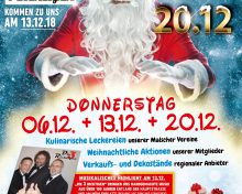 Malscher Weihnachtsmärkte im Dezember 2018